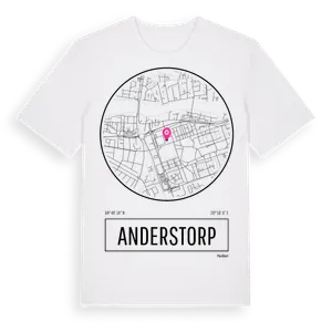 Anderstorp t-shirt – ekologisk bomull t-shirt från Pinshirt
