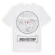 White t-shirt med Anderstorp t-shirt
