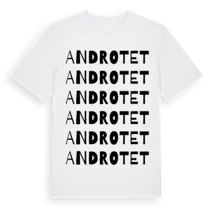Androtet ordlek t-shirt – ekologisk bomull t-shirt från Pinshirt
