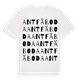 Antfäboda ordlek t-shirt