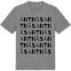 Mid Heather Gray t-shirt med Antnäs ordlek t-shirt