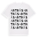 Antnäs ordlek t-shirt