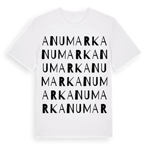 Anumark ordlek t-shirt – ekologisk bomull t-shirt från Pinshirt