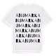 Anumark ordlek t-shirt