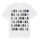 Arlalund ordlek t-shirt