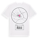 White t-shirt med Åsele t-shirt