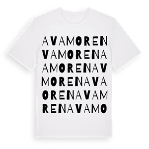 Avamoren ordlek t-shirt – ekologisk bomull t-shirt från Pinshirt