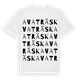 Avaträsk ordlek t-shirt
