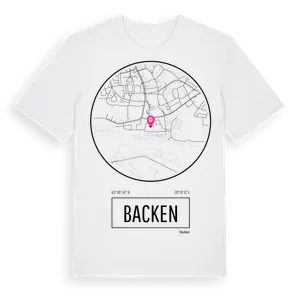 Backen t-shirt – ekologisk bomull t-shirt från Pinshirt