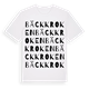 Bäckkroken ordlek t-shirt