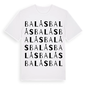 Balås ordlek t-shirt – ekologisk bomull t-shirt från Pinshirt