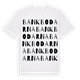 Bankbodarna ordlek t-shirt