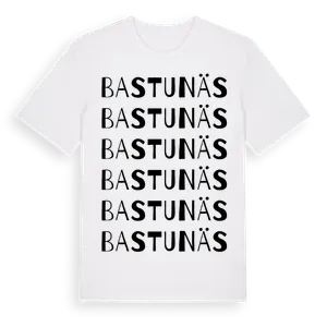 Bastunäs ordlek t-shirt – ekologisk bomull t-shirt från Pinshirt