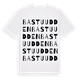 Bastuudden ordlek t-shirt