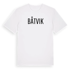 Båtvik i Sverige t-shirt – ekologisk bomull t-shirt från Pinshirt
