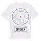 White t-shirt med Berghem t-shirt