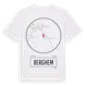White t-shirt med Berghem t-shirt