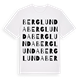 Berglunda ordlek t-shirt