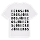 Bergsjön ordlek t-shirt