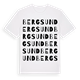 Bergsund ordlek t-shirt