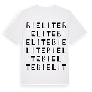 Bielite ordlek t-shirt – ekologisk bomull t-shirt från Pinshirt