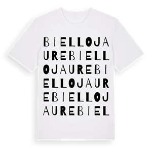 Biellojaure ordlek t-shirt – ekologisk bomull t-shirt från Pinshirt