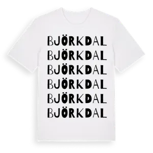 Björkdal ordlek t-shirt – ekologisk bomull t-shirt från Pinshirt