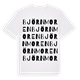 Björnmoren ordlek t-shirt