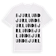 Bjurlund ordlek t-shirt