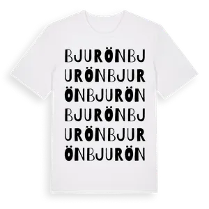 Bjurön ordlek t-shirt – ekologisk bomull t-shirt från Pinshirt
