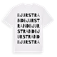 Bjurstrand ordlek t-shirt