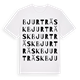 Bjurträsk ordlek t-shirt