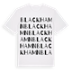 Blackhamn ordlek t-shirt