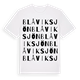 Blåviksjön ordlek t-shirt