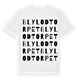 Blylodtorpet ordlek t-shirt