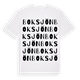 Boksjön ordlek t-shirt