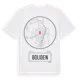 White t-shirt med Boliden t-shirt
