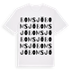 Bomsjö ordlek t-shirt