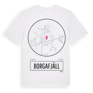 Borgafjäll t-shirt – ekologisk bomull t-shirt från Pinshirt