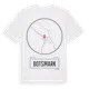 White t-shirt med Botsmark t-shirt