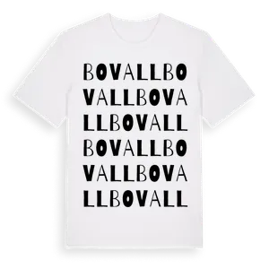 Bovall ordlek t-shirt – ekologisk bomull t-shirt från Pinshirt