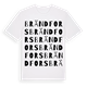 Brändfors ordlek t-shirt