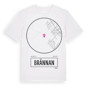 Brännan t-shirt – ekologisk bomull t-shirt från Pinshirt