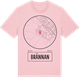 Pink Cotton t-shirt med Brännan t-shirt