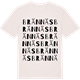 Vintage White t-shirt med Brännäs ordlek t-shirt