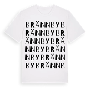 Brännby ordlek t-shirt – ekologisk bomull t-shirt från Pinshirt
