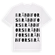 Brännfors ordlek t-shirt