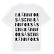 Brännforsåsen ordlek t-shirt