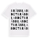 Brännlandet ordlek t-shirt