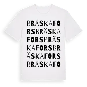 Bräskafors ordlek t-shirt – ekologisk bomull t-shirt från Pinshirt